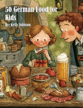 Paperback 50 German Food for Kids Book