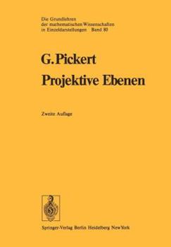Paperback Projektive Ebenen [German] Book