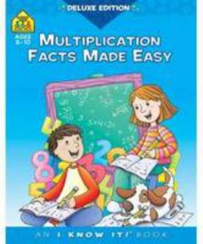 Unknown Binding Multiplication Facts Made Easy Ages 8-10 Book