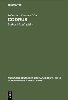 Hardcover Codrus [German] Book