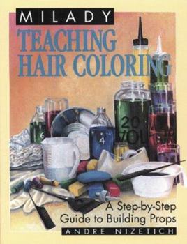 Hardcover Teaching Hair Coloring Book