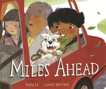 Library Binding Miles Ahead Book