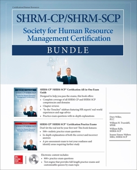 Paperback Shrm-Cp/Shrm-Scp Certification Bundle Book