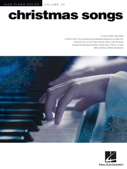 Paperback Christmas Songs: Jazz Piano Solos Series Volume 25 Book