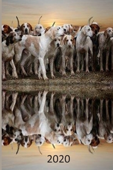 Paperback 2020: Diary, Planner, Organiser- Week Per View. Gift for Fox Hunter, Hunting with Hounds Book