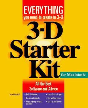 Paperback 3-D Starter Kit for Macintosh Book