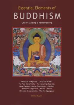 Wall Chart Essential Elements of Buddhism Guide: Understanding & Remembering Book