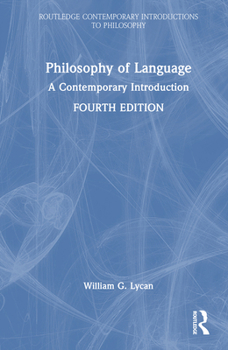 Hardcover Philosophy of Language: A Contemporary Introduction Book