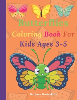 Paperback Butterflies coloring book: Butterflies coloring book [French] Book