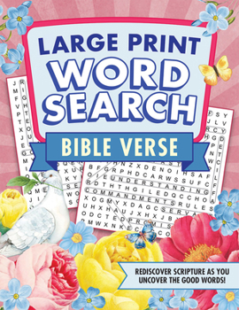 Paperback Bible Verse Large Print Word Search Book