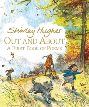 Hardcover Out and About: A First Book of Poems Book