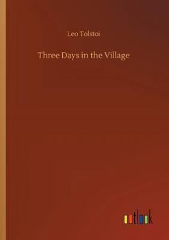 Paperback Three Days in the Village Book