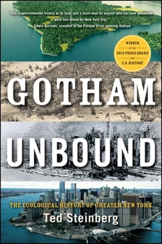 Paperback Gotham Unbound: The Ecological History of Greater New York Book