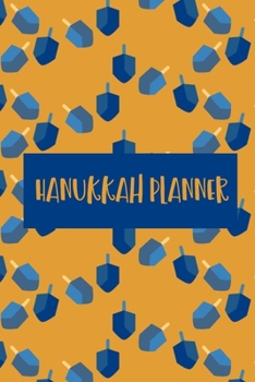 Paperback Hanukkah Planner: Gift Giving Tracker, Dinner Preparation, Address Tracker Book