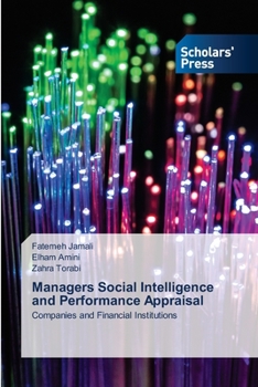Paperback Managers Social Intelligence and Performance Appraisal Book