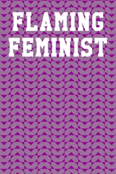 Flaming Feminist: Blank Ukelele Tab Notebook 6”x9” 120 Pages