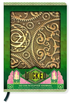 Hardcover Wicked: Oz Cogs Sculpted Journal Book
