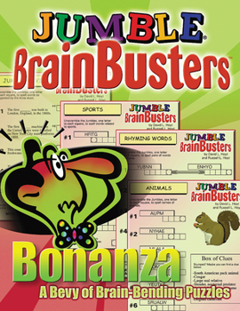 Paperback Jumble(r) Brainbusters(tm) Bonanza Book