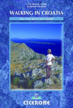 Paperback Cicerone Walking in Croatia Book