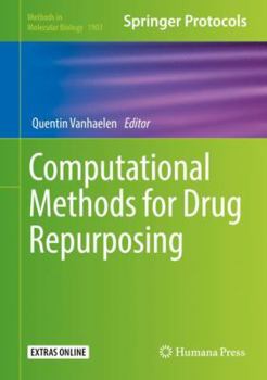 Hardcover Computational Methods for Drug Repurposing Book