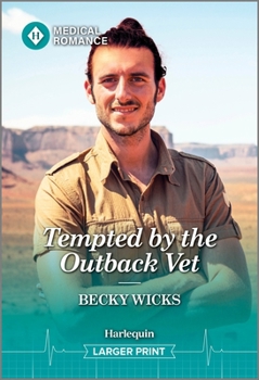 Mass Market Paperback Tempted by the Outback Vet [Large Print] Book