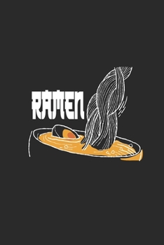 Paperback Ramen: Blank Lined Notebook (6" x 9" - 120 pages) Ramen Noodles Themed Notebook for Daily Journal, Diary, and Gift Book