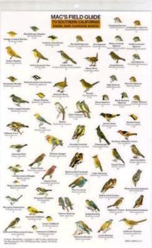 Cards Mac's Field Guides: Southern California Park & Garden Birds Book