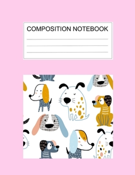 Composition notebook: Ruled (8.5 x 11 in), 110 Pages: Diary Book For Girl, Journal Notebook For Kids, Writing Journal Lined, Cute Pets (8.5 x 11 in), 110 Pages (cute composition pink)