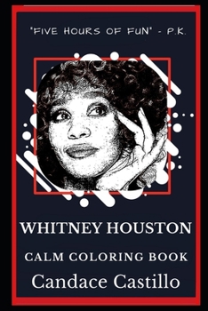 Paperback Whitney Houston Calm Coloring Book