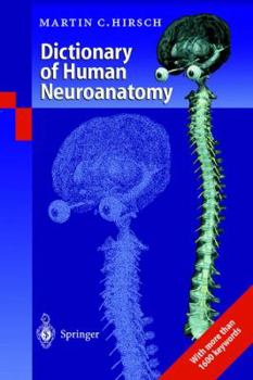 Paperback Dictionary of Human Neuroanatomy Book