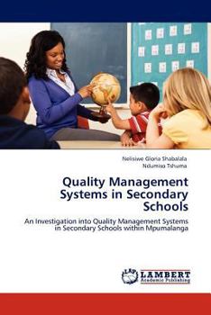 Paperback Quality Management Systems in Secondary Schools Book