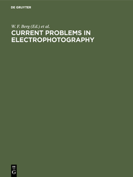 Hardcover Current Problems in Electrophotography Book