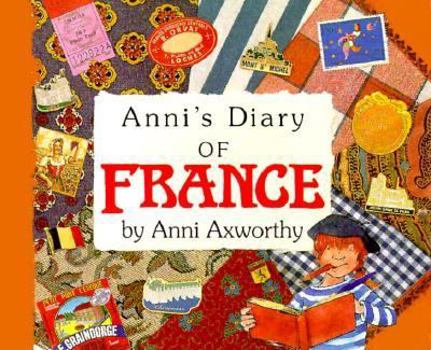 Hardcover Anni's Diary of France Book