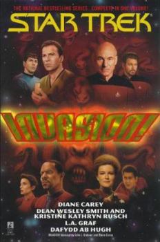 Paperback Star Trek: Invasion Book