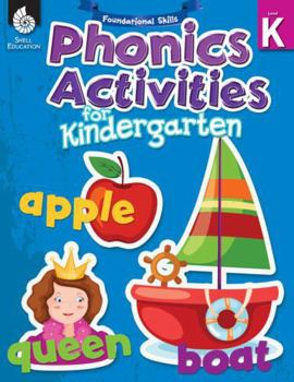 Paperback Foundational Skills: Phonics for Kindergarten: Phonics for Kindergarten [With CDROM] Book