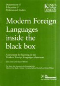 Paperback Modern Foreign Languages Inside the Black Box Book