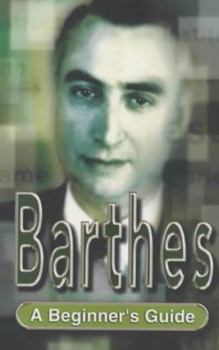 Paperback Barthes: A Beginner's Guide Book