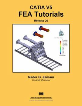 Perfect Paperback CATIA V5 FEA Tutorials Release 20 Book