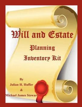 Paperback Will and Estate Planning Inventory Kit Book