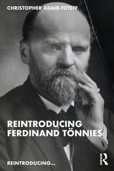 Paperback Reintroducing Ferdinand Tönnies Book