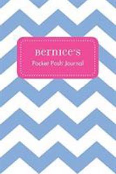 Paperback Bernice's Pocket Posh Journal, Chevron Book