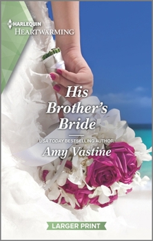 Mass Market Paperback His Brother's Bride: A Clean Romance [Large Print] Book