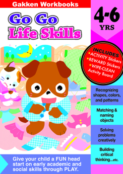 JP Oversized Go Go Life Skills 4-6 (GakkenWorkbooks) Book