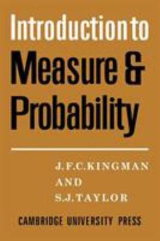 Paperback Introdction to Measure and Probability Book