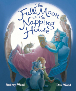 Hardcover The Full Moon at the Napping House Book