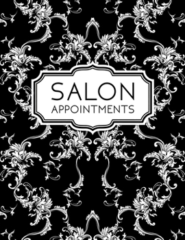 Paperback Salon Appointments 2020: Appointment book for hair dressers, stylists and salon owners. Month to Month Calendar + Daily / Hourly appointments w Book