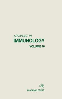 Hardcover Advances in Immunology: Volume 76 Book