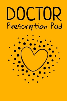 Paperback Doctor Prescription Pad: Doctors Patient Prescription Rx Pad Paper Book