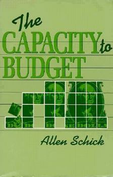 Paperback The Capacity to Budget Book