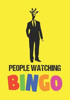 Paperback People Watching Bingo Book